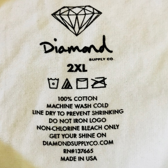 Diamond Supply Co. Long Sleeve Men's Tee - Picture 7 of 8